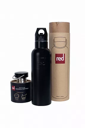 Бутылка-термос из нержавеющей стали RED ORIGINAL DRINKS BOTTLE BLACK 750мл вид 1