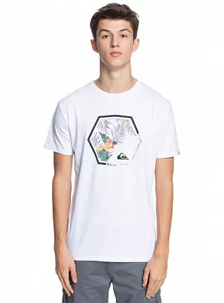 Футболка мужская Quiksilver Fading Out белая
