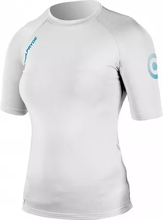 Гидрофутболка женская Neilpryde Spark Rash Guard S/S C3 white/petrol print