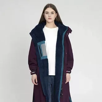 Мембранная унисекс парка RED ORIGINAL EVO с капюшоном mulberry wine