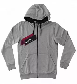 Толстовка JP-Australia Zip Hood Unisex charcoal/ berry