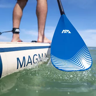 Весло для SUP-доски Aqua Marina стеклопластик 3-частное PASTEL (Navy) (2024) вид 9