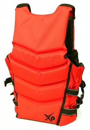 Страховочный жилет Standart hikeXp Red (красный) вид 3