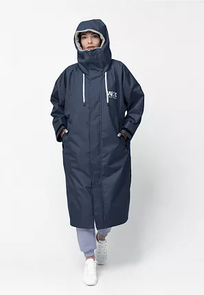 Парка TORTUGA TEAMLINE fit (Темно-синий/Светло-серый)