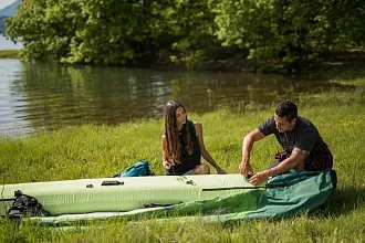 Каяк надувной трёхместный Aqua Marina Ripple-370 вид 16