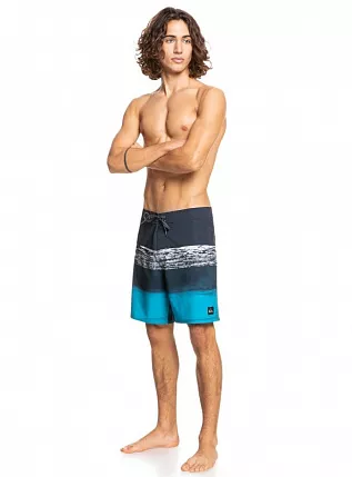 Мужские бордшорты Quiksilver Surfs Panel, черные вид 1
