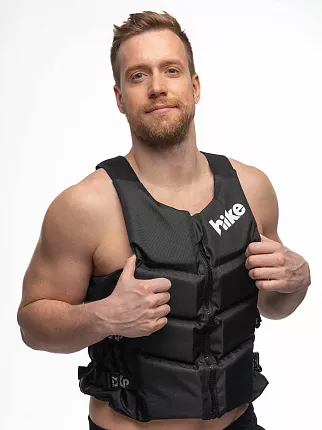 Водный спортивный жилет hike Standart Black/White вид 6