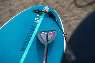 Весло SUP карбоновое разборное RED PADDLE Hybrid Tough Purple 2024 вид 12