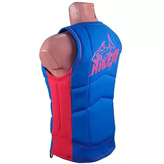 Водный жилет неопреновый HikeXp Blue/Red вид 3