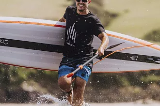 Доска SUP надувная Shark Race 14'x25” 2021 вид 4
