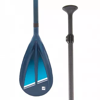 Весло SUP карбоновое разборное RED PADDLE Hybrid Tough Blue 2024