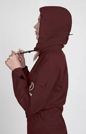 Сухой гидрокостюм Абранта Comfort Plus Vine Red женский на рост 161-166 вид 7