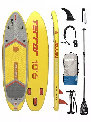 Доска надувная TERRO SUP Yellow 10'6 COMPASS желтая