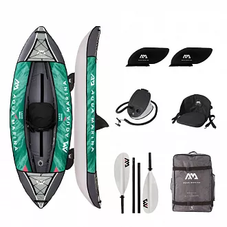 Каяк надувной одноместный Aqua Marina Laxo-285