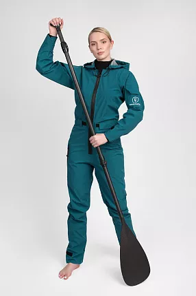 Сухой гидрокостюм для SUP Abranta Comfort AQUAMARINE женский на рост 161-166