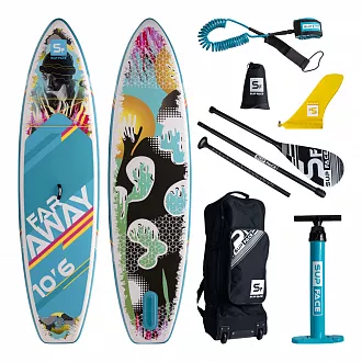 Доска SUP надувная SUP face Far Away 10'6"x32"x6"