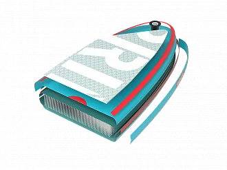 Сапборд надувной SUP Prime 11'2"x33"x6" Flow light blue (2025) вид 2