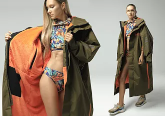 Парка TORTUGA PROLINE fit (Хаки/Оранжевый) вид 3