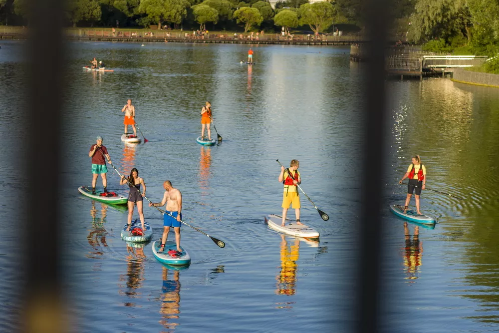 SUP-прогулки в Зеленограде SUP-прогулки в Зеленограде